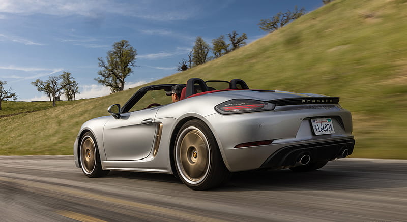 Porsche Boxster Gts Years Color Gt Silver Rear