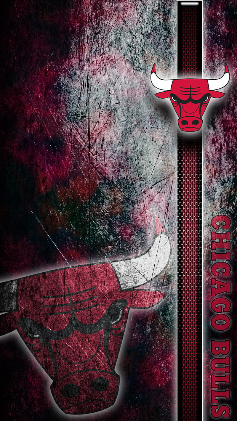 Chicago Bulls, basket ball, black, nba, red, windy city, HD phone wallpaper  | Peakpx
