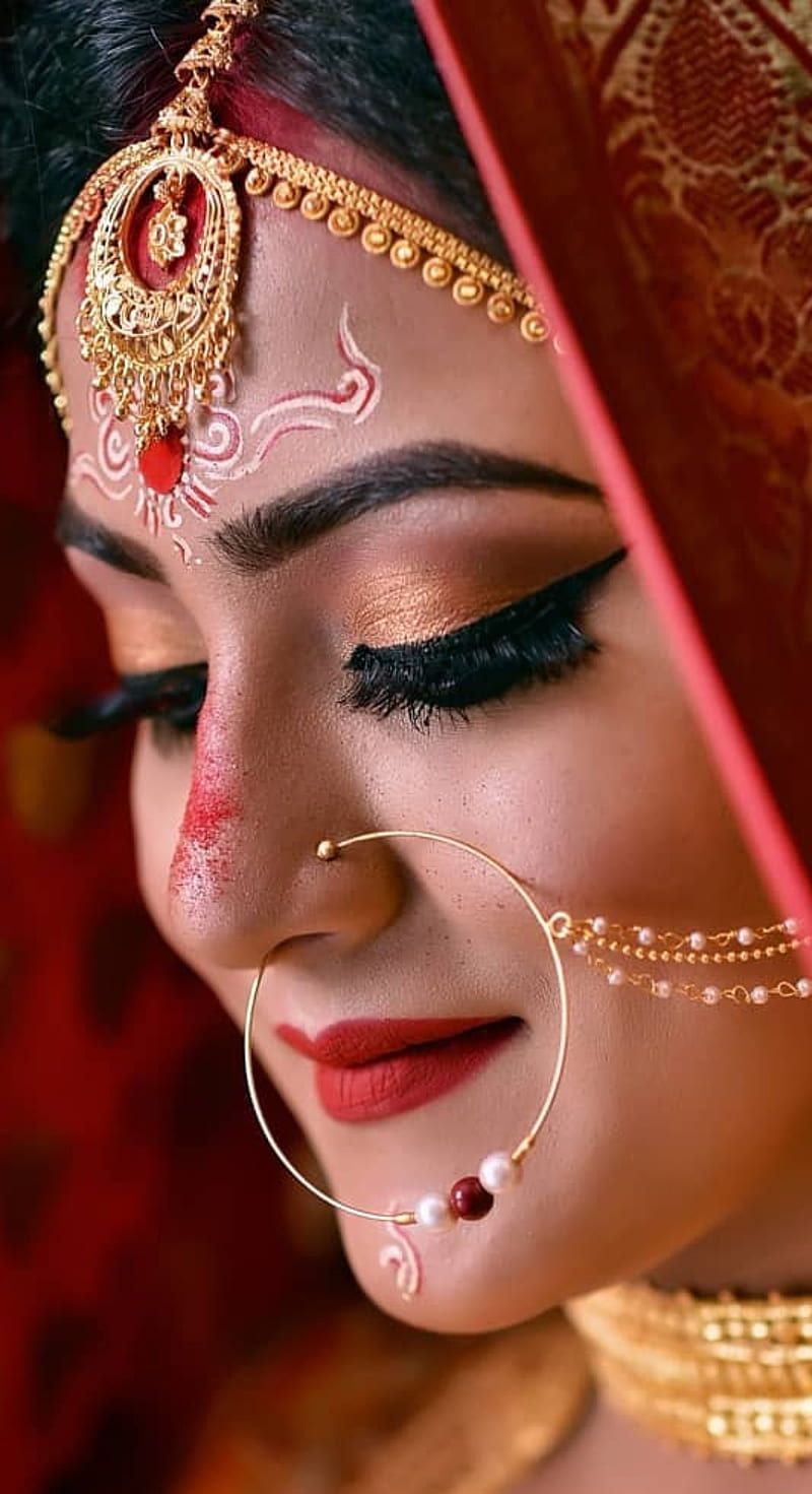 Jina Anandi, indian, bridal, HD phone wallpaper