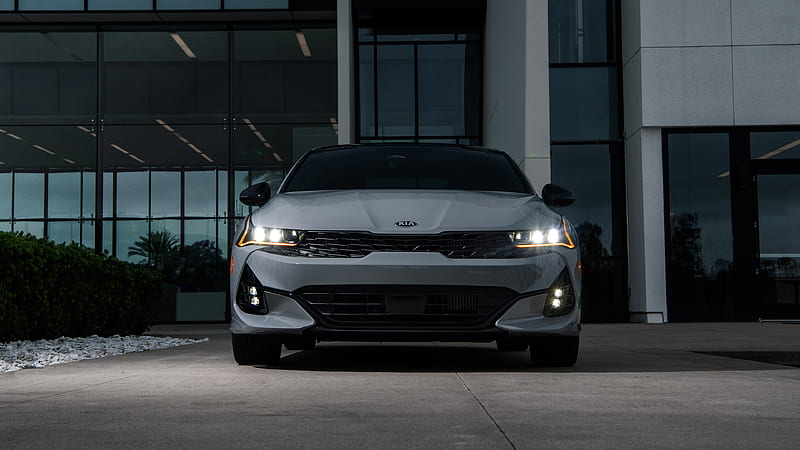 2021 Kia K5 GT, Inline 4, Sedan, Turbo, car, HD wallpaper