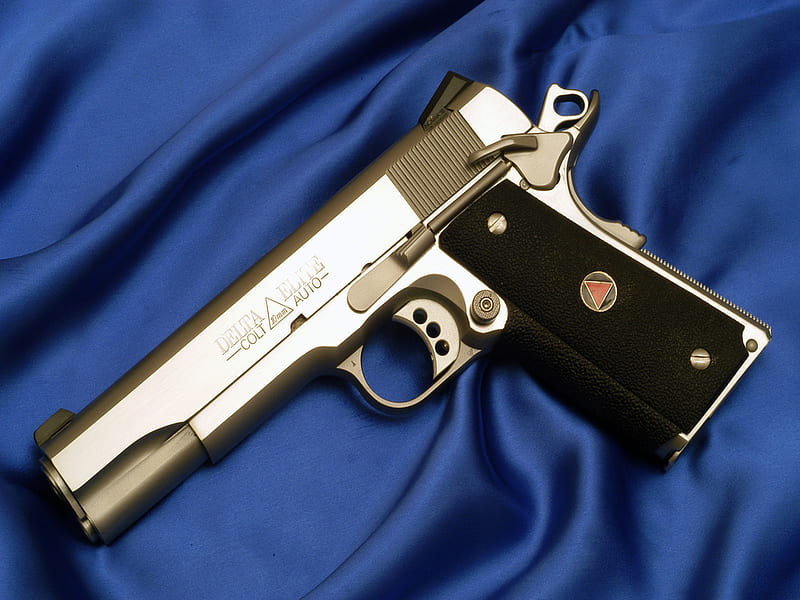 Colt-45, pistol, handgun, 9mm, colt 45, HD wallpaper