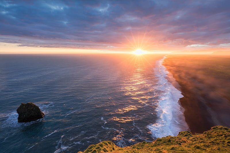Gorgeous Sea Sunset, HD wallpaper