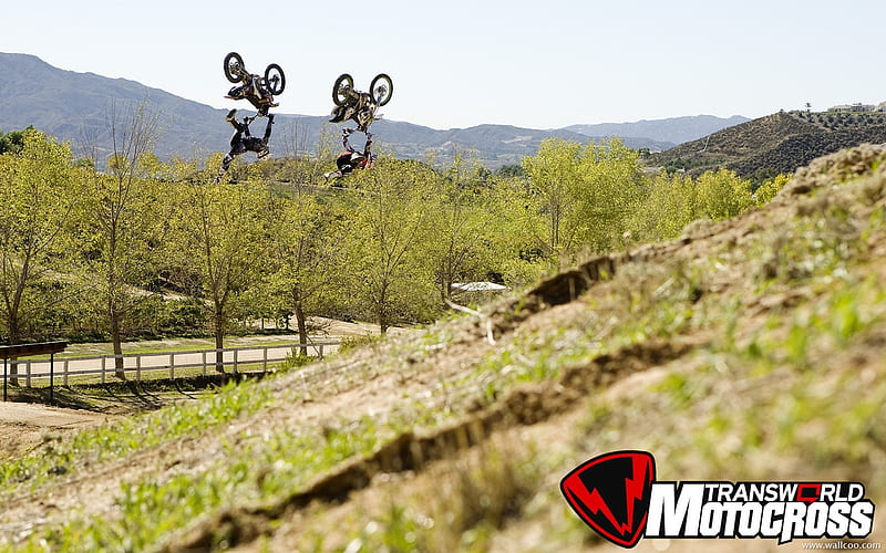 FMX motocross stunt fancy 25, HD wallpaper