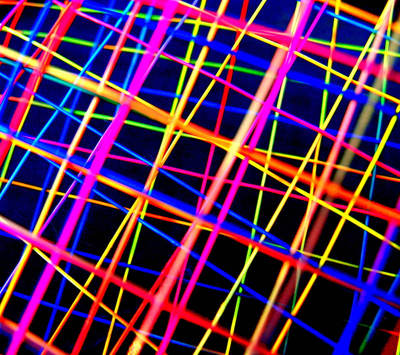 Colorful, 3d, abstract, maze, net, HD wallpaper