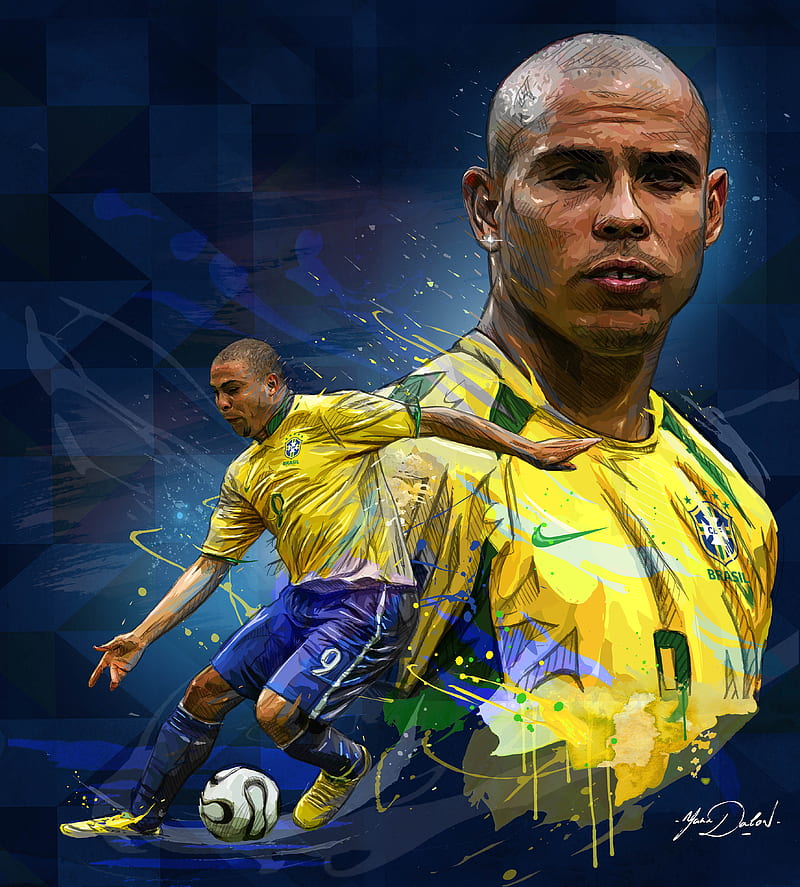 Ronaldo, brazil, brazil, inter, italy, milan, ronaldinho, selecao, HD phone wallpaper