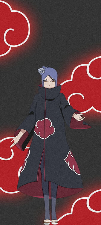 Set as Wallpaper #konan #akatsuki #wallpaper | TikTok