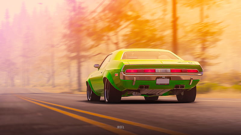 1970 Dodge Challenger RT From The Crew 2 Rear, the-crew-2, the-crew, games, pc-games, xbox-games, ps-games, artist, artwork, artstation, dodge-challenger, dodge, HD wallpaper