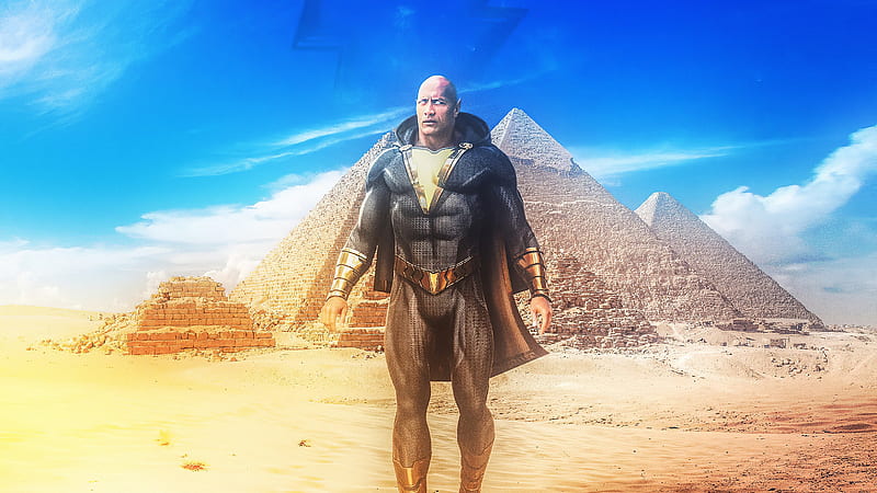 Black Adam Rock, black-adam, 2020-movies, movies, superheroes, , artist, HD wallpaper