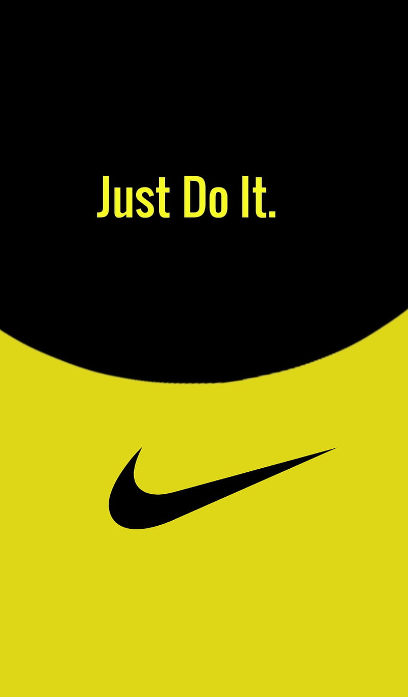Bumblebee Nike Black Logo Swoosh Yellow Hd Phone Wallpaper Peakpx