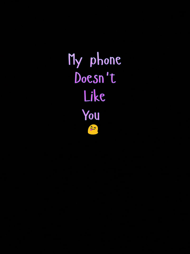 Phone lock, black, dont, funny, lock, phone, quote, saying, simple, touch,  words, HD phone wallpaper | Peakpx