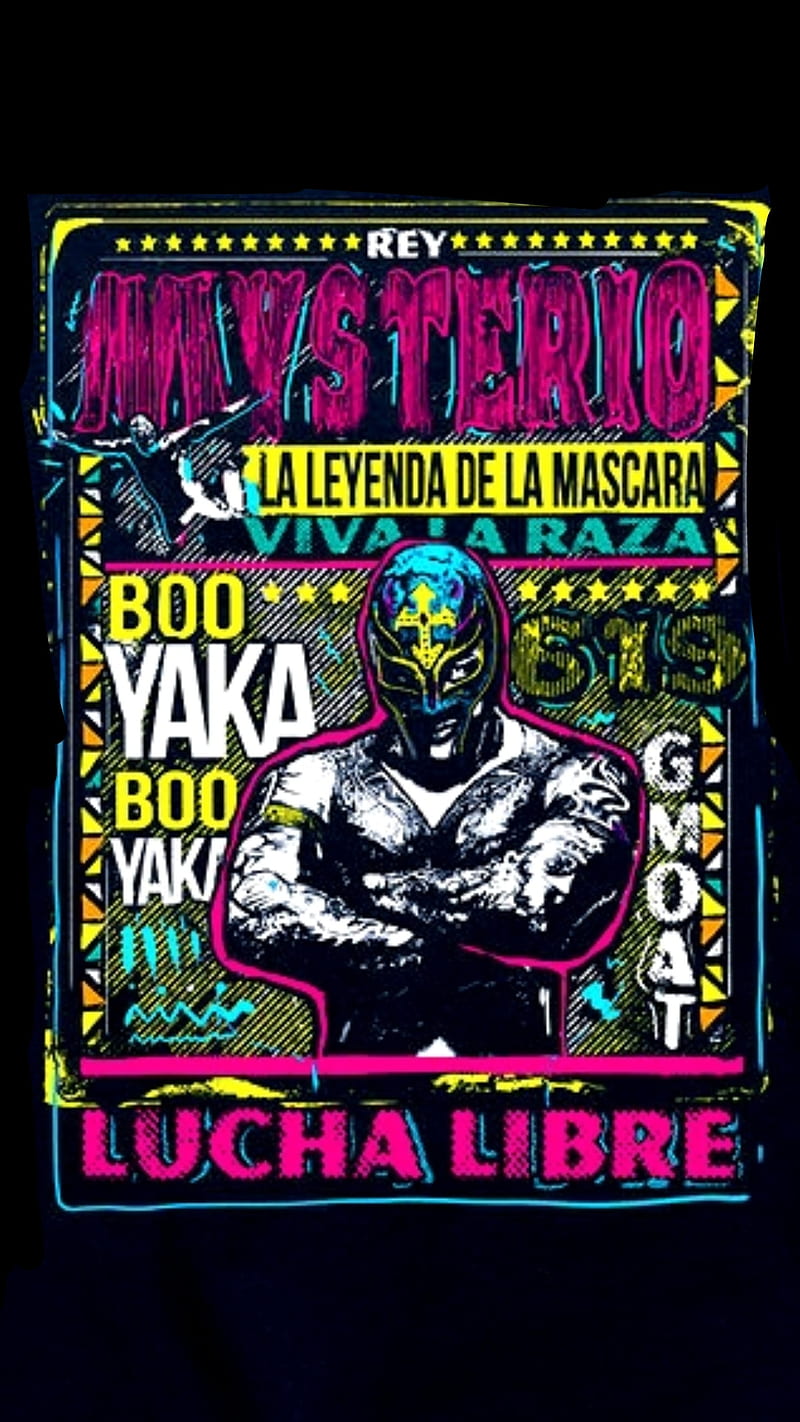Rey Mysterio, 619, booyaka, gmoat, lucha libre, mask, nxt, raw, smackdown, wwe, HD phone wallpaper