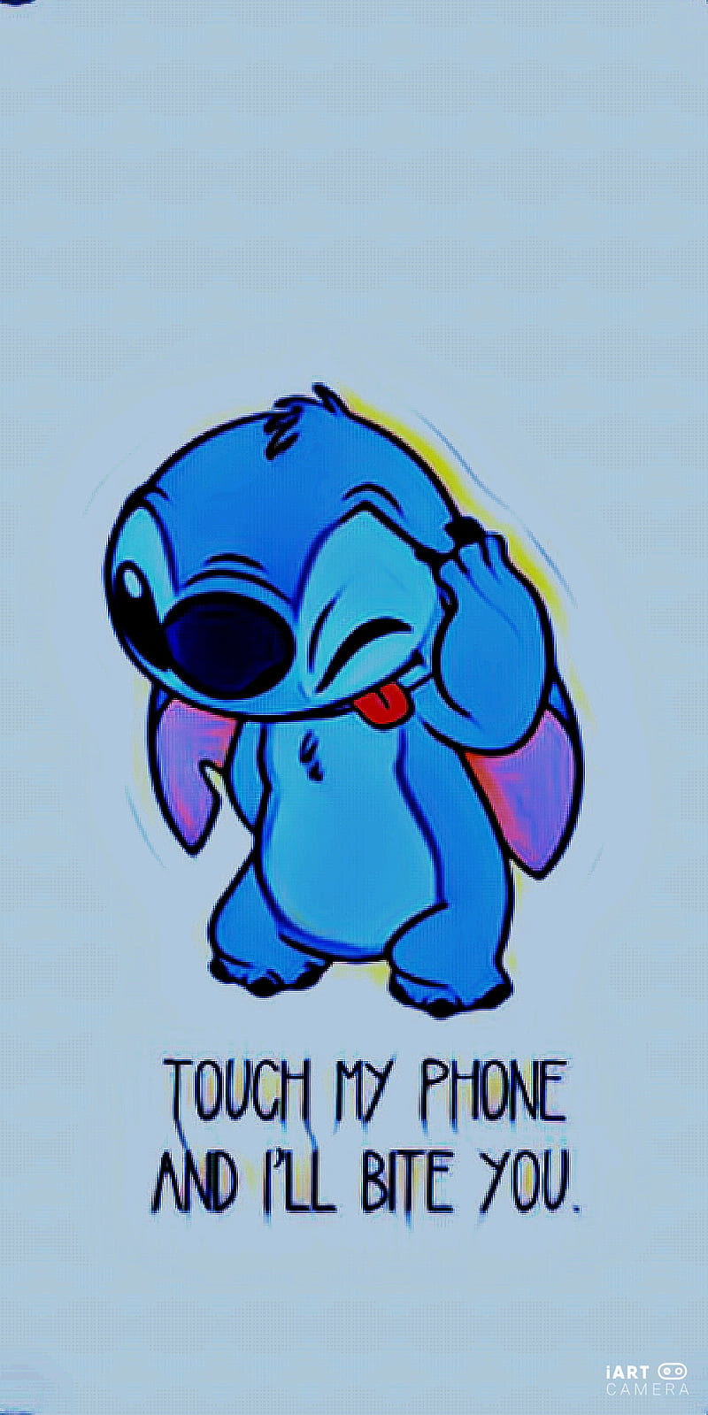 Details 77+ stitch wallpapers dont touch my phone super hot - in.coedo ...