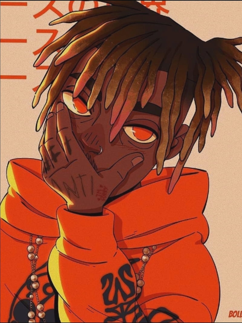 1366x768px, 720P free download | Juice wrld999, black, son, HD phone ...