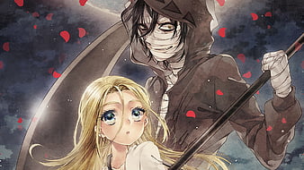 Mobile wallpaper: Anime, Moon, Rachel Gardner, Zack (Angels Of Death),  Angels Of Death, 1365656 download the picture for free.