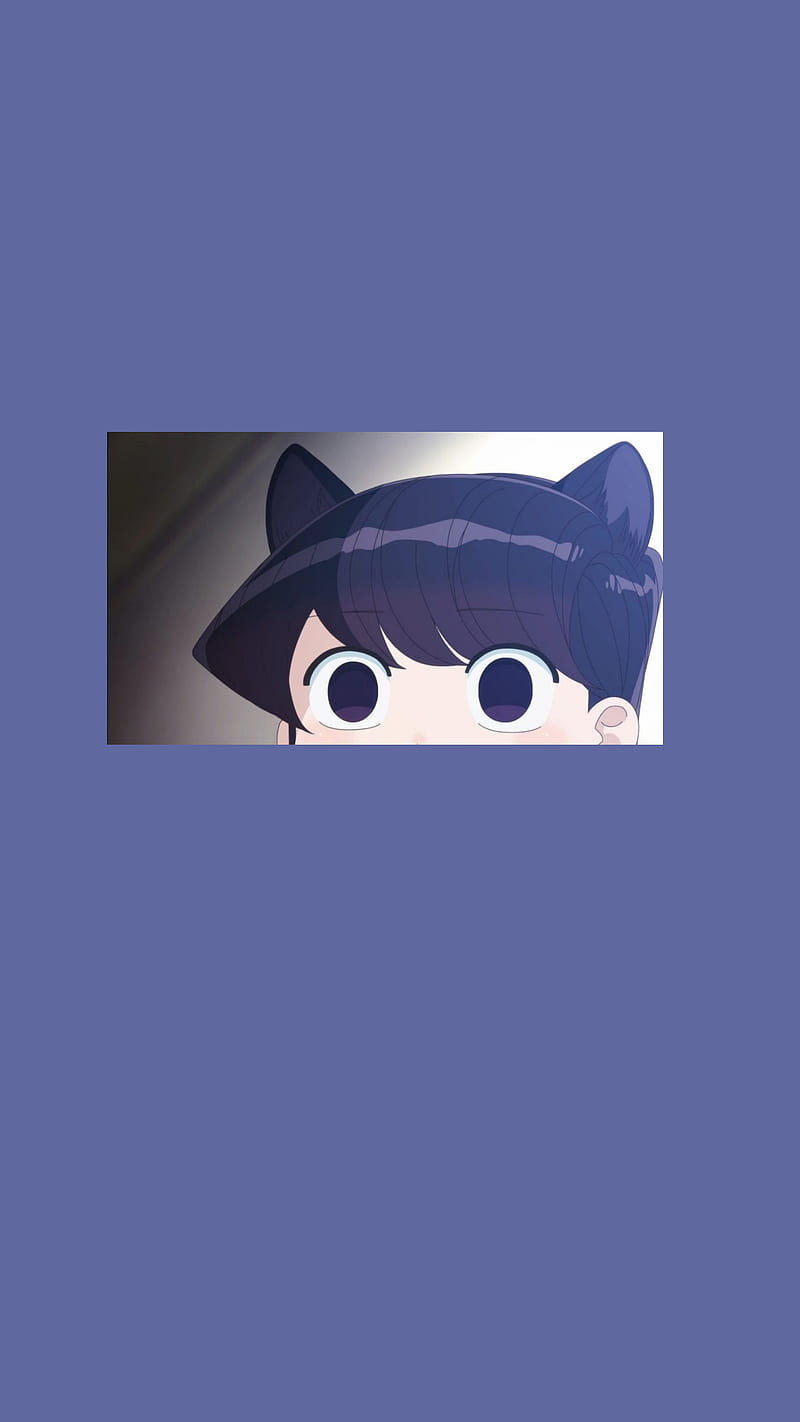 Komi-san, komi shouko, kawaii, cat, HD phone wallpaper