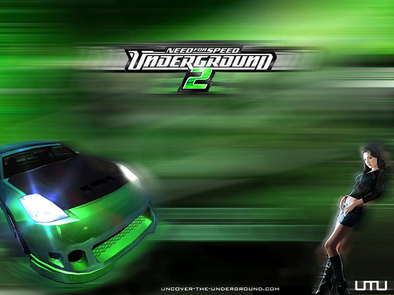 need for speed underground 2, carros, games, abstract, nissan, HD wallpaper