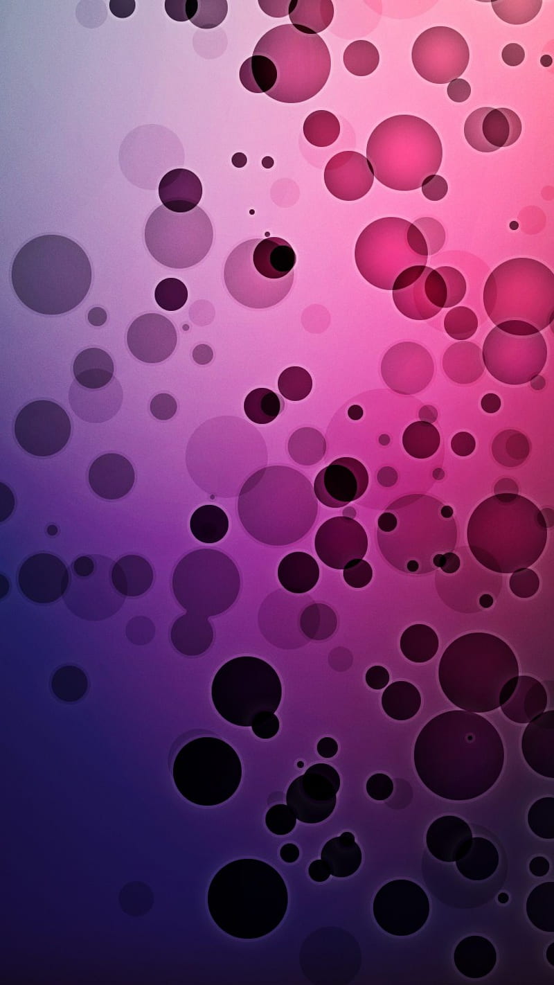 Abstract Dots, purple, HD phone wallpaper