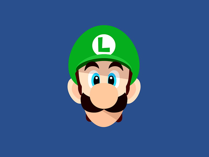 Luigi - Mario, blue, classic, game cube, game-cube, gamecube, green, icon,  nes, HD wallpaper | Peakpx
