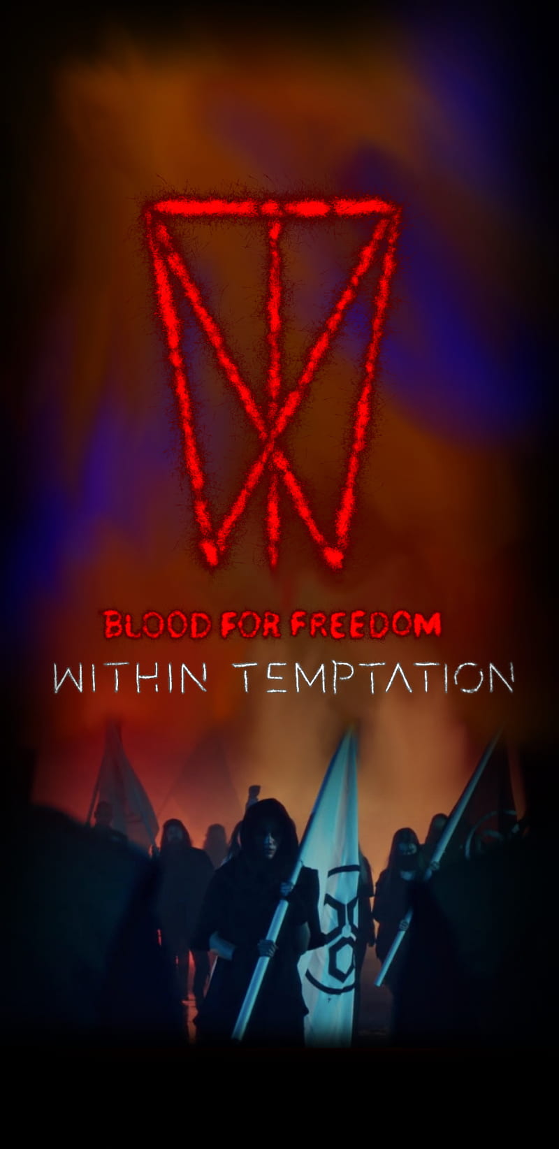 Within Temptation , logo, resist, sign, HD phone wallpaper