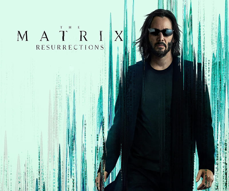 Movie, The Matrix Resurrections, Keanu Reeves , Neo (The Matrix), HD wallpaper
