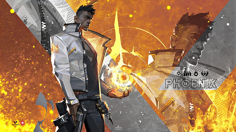 Wallpaper : Jett Valorant, phoenix valorant, Riot Games 3840x2160