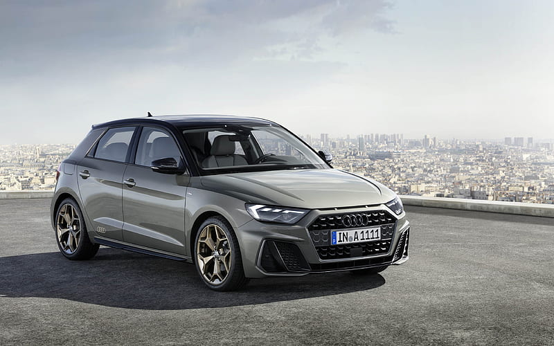 Audi A1 2019 cars, compact cars, german cars, new A1, Audi, HD wallpaper