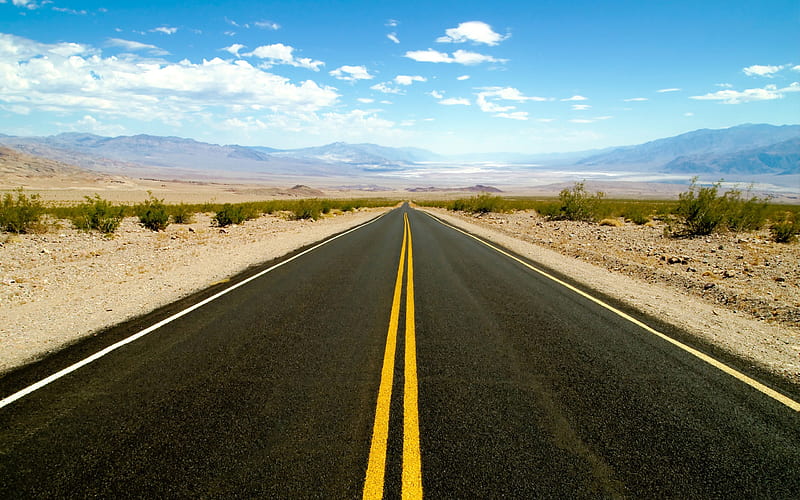 road to death valley-Amazing desert scenery, HD wallpaper