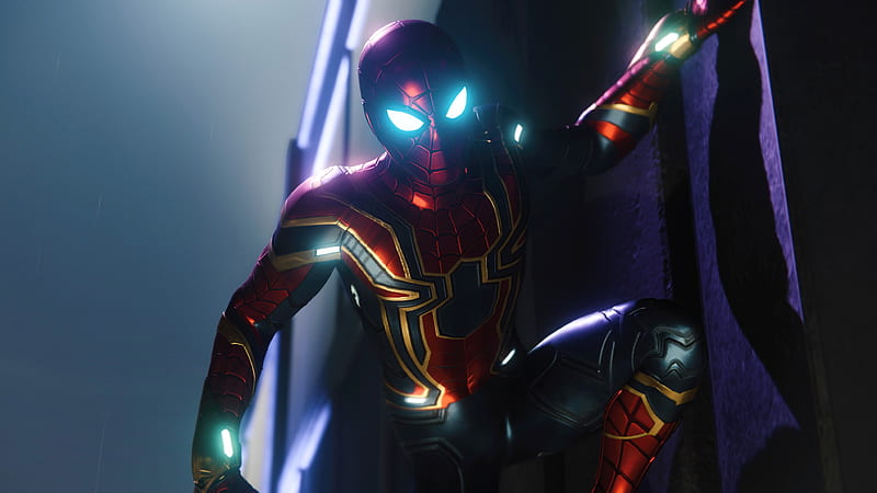 Spiderman PS4 Iron Spider Suit, spiderman-ps4, spiderman, superheroes, games, 2018-games, ps-games, HD wallpaper