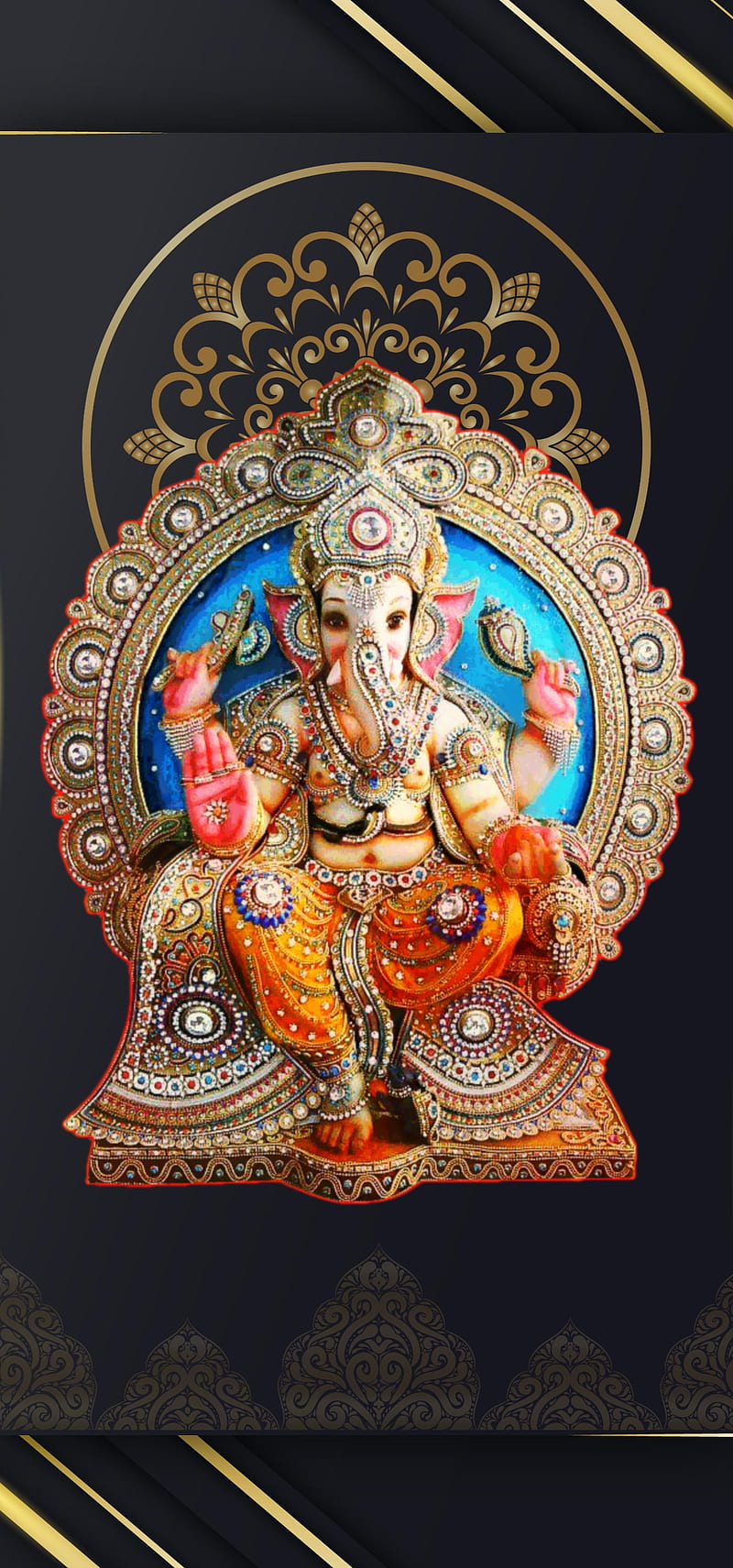 Ganesh, god, load ganesh, masonic, poter, HD phone wallpaper