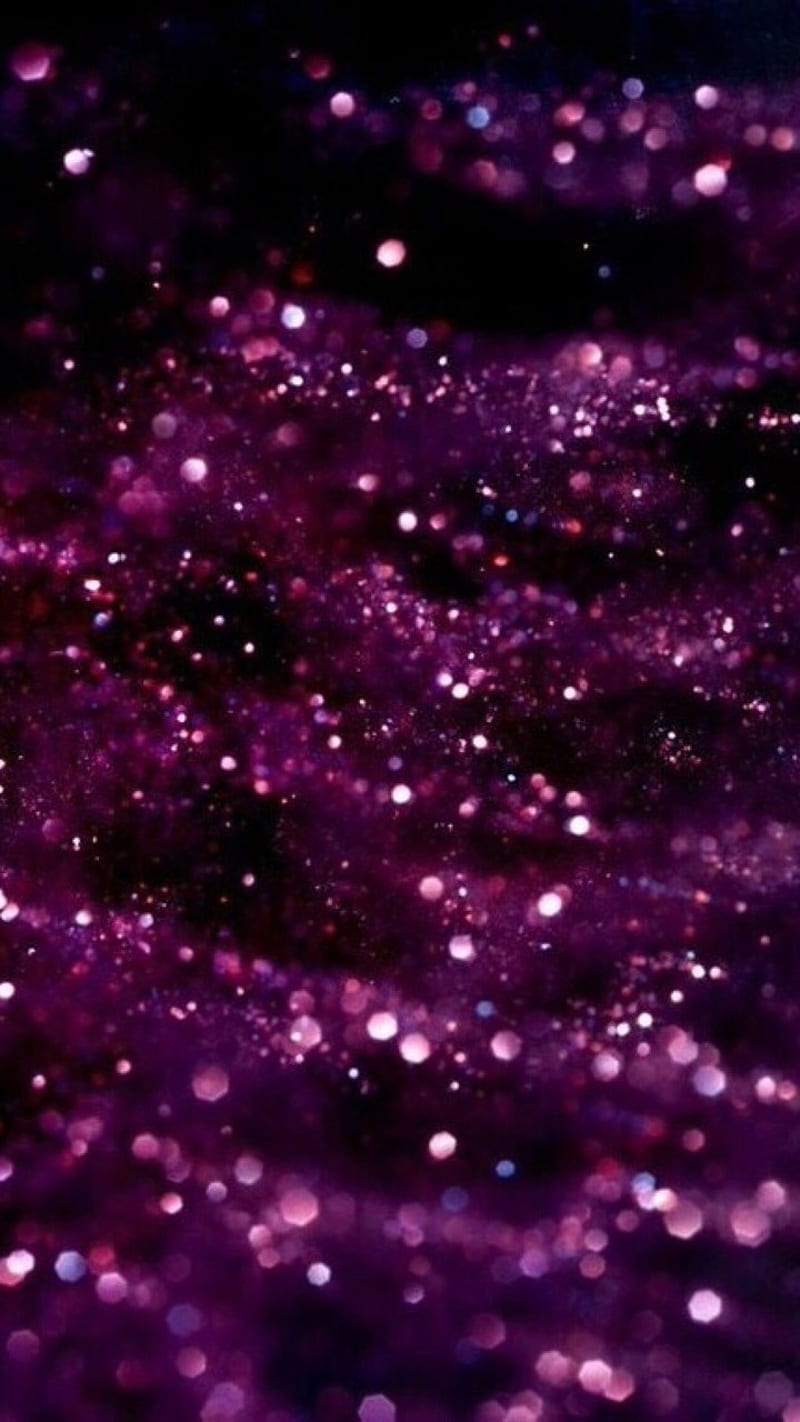 Sparkle, cute, purple, HD phone wallpaper
