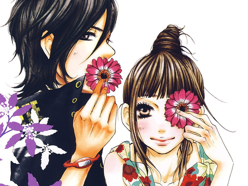 Suki-tte Ii na yo: Yamato and Mei sketch, male and female