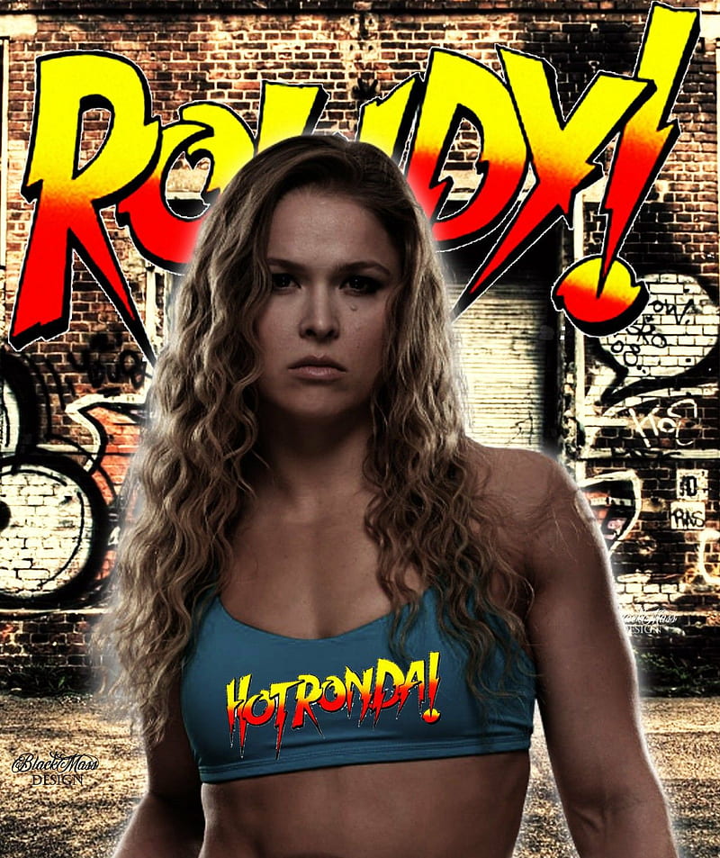Rowdy Ronda Rousey, mma, ronda rousey, ufc, wwe, HD phone wallpaper