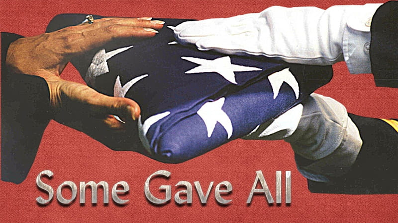 Some Gave All, Veterans, Military, Memorial Day, Patriotism, Flag, Armed Services, HD wallpaper