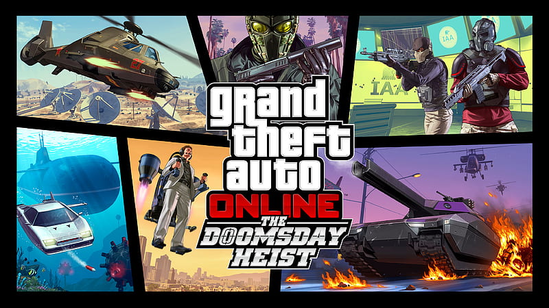 The Doomsday Heist Grand Theft Auto Online, gta-5, games, pc-games, xbox-games, ps-games, gta-online, HD wallpaper