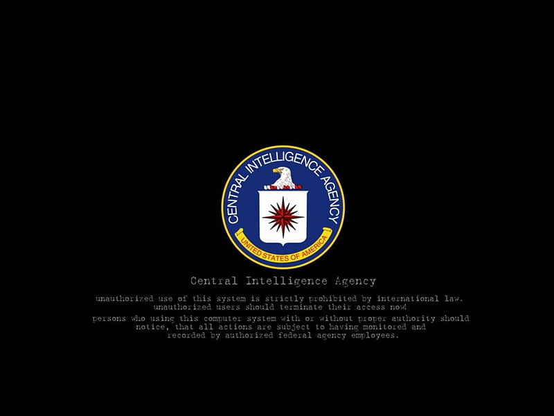 CIA: Warning, caution, cia warning, warning, cia, HD wallpaper