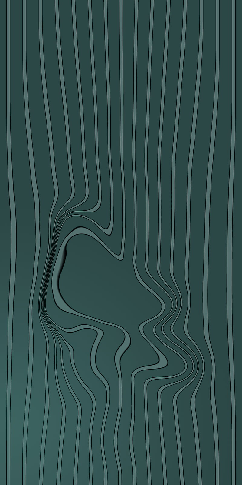Curvy Lines, abstract, cartoonish, cool, curves, desenho, funny, green topology, twotone, HD phone wallpaper