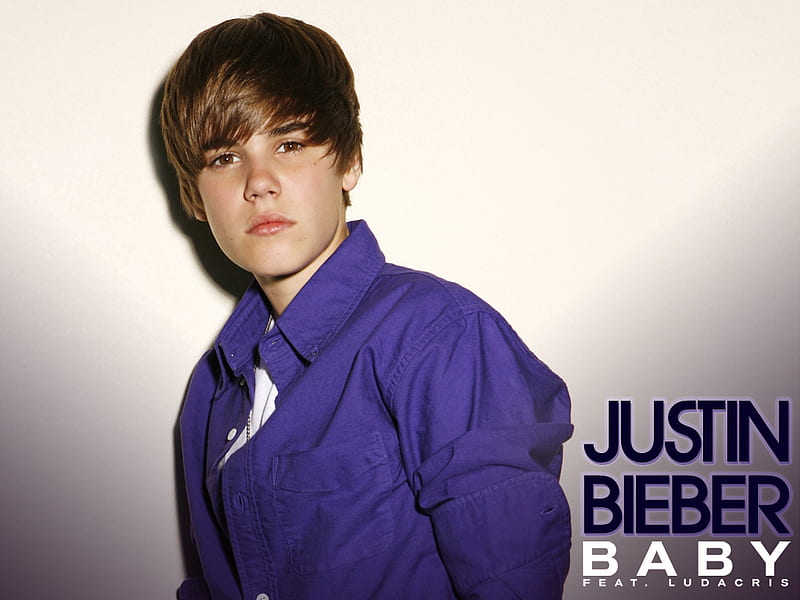 Justrin Bieber- Baby feat Ludicris , justin, baby, ludacris, bieber, HD wallpaper
