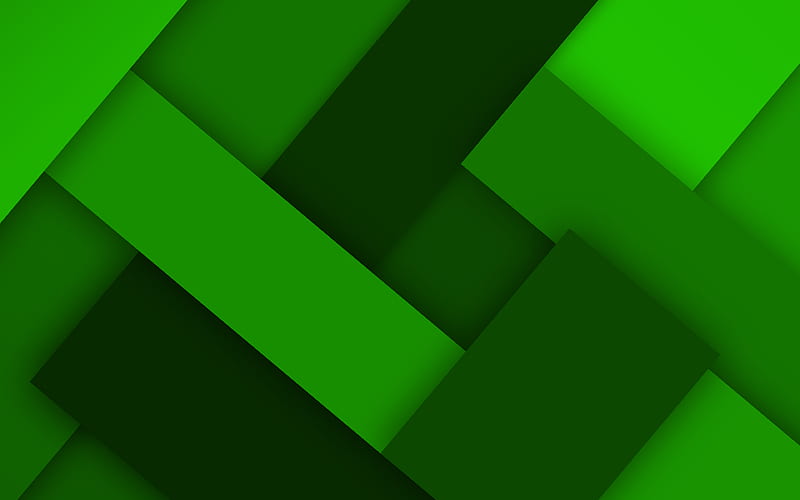 green lines material design, creative, geometric shapes, lollipop, lines, green material design, strips, geometry, green backgrounds, HD wallpaper