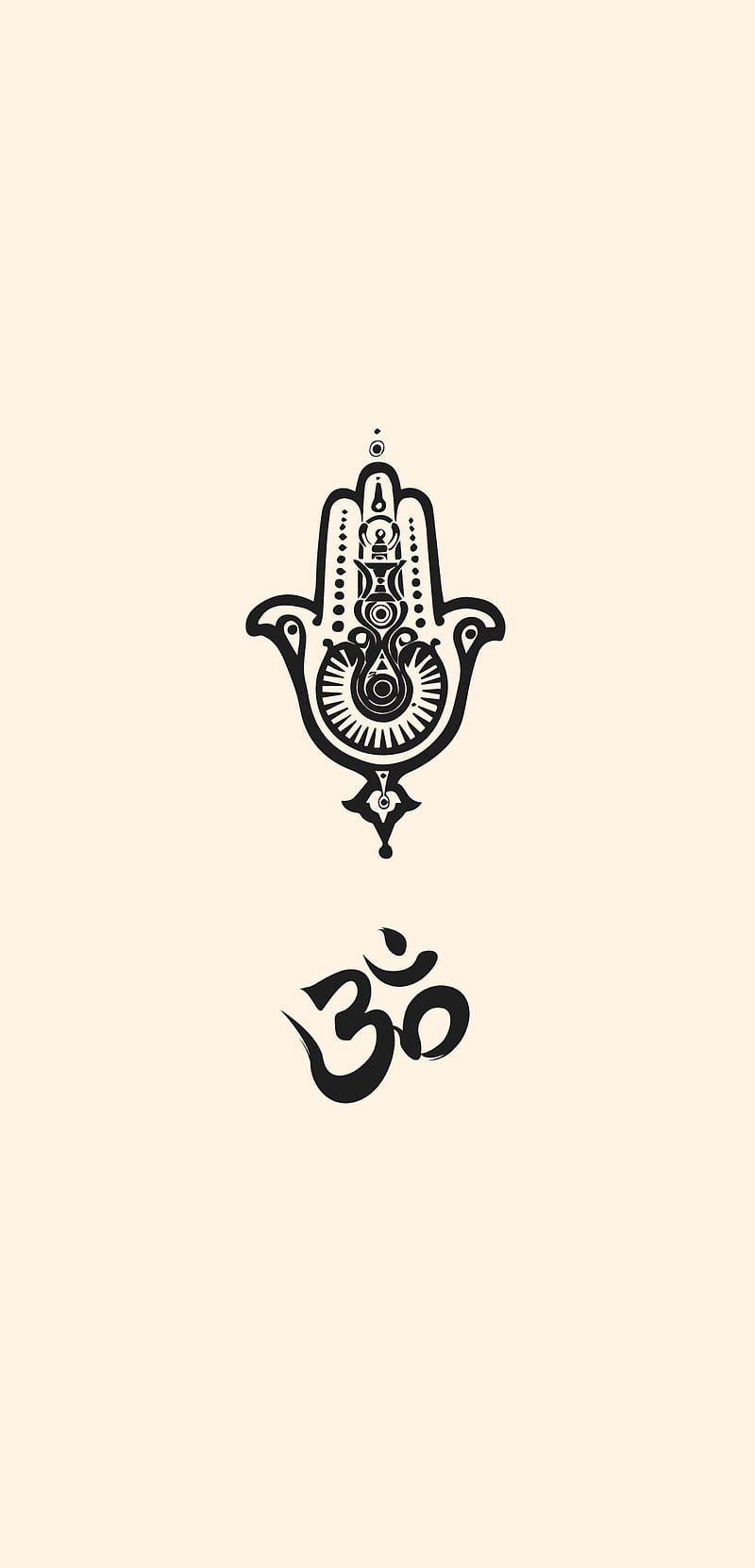 Absolute Shell V2, chakra, energie, hamsa, hand, light, mystic, om, protection, sanskrit, shield, HD phone wallpaper