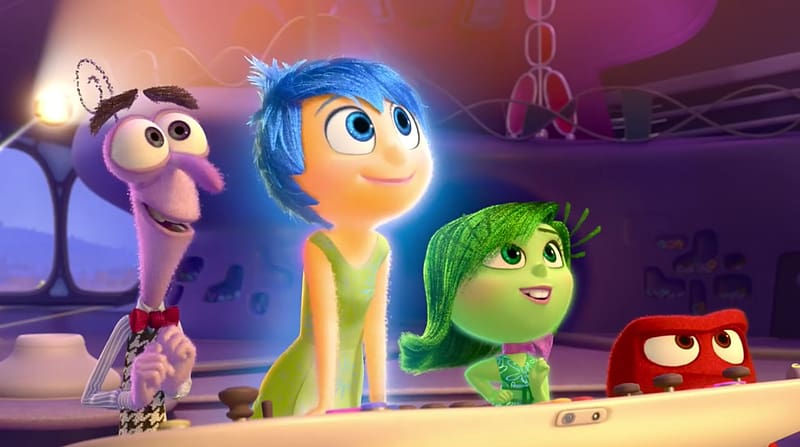 Movie, Anger (Inside Out), Disgust (Inside Out), Fear (Inside Out), Joy (Inside Out), Inside Out, HD wallpaper
