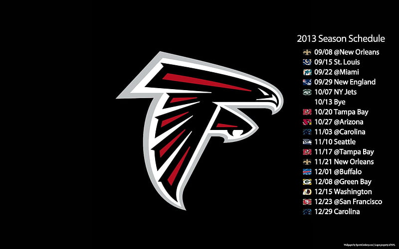 Atlanta Falcons 2013 schedule, 09, 2013, 25, atlanta, HD wallpaper