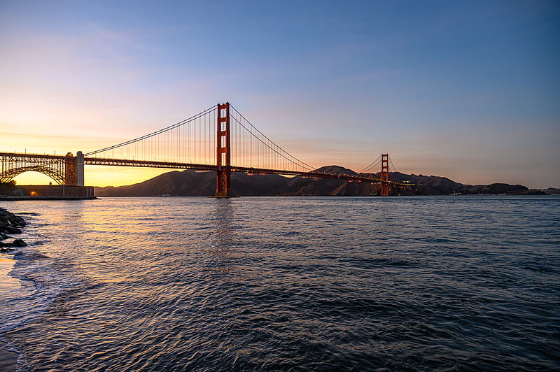 Golden Gate Bridge over Body of Water, HD wallpaper
