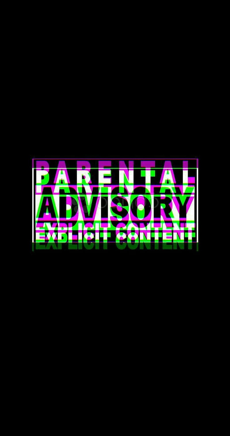 Parental Advisory, art, parental, advisory, HD phone wallpaper