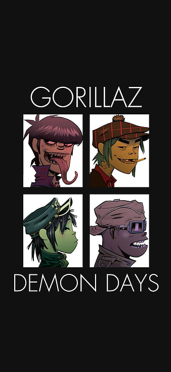 4K minimalist 2D wallpaper, other version + mobile wallpapers in the  comments : r/gorillaz