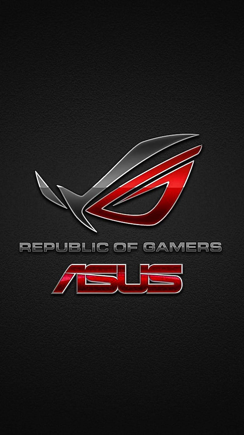 Asus ROG, asusrog, republic of gamers, gamer, logo, logos, HD phone wallpaper