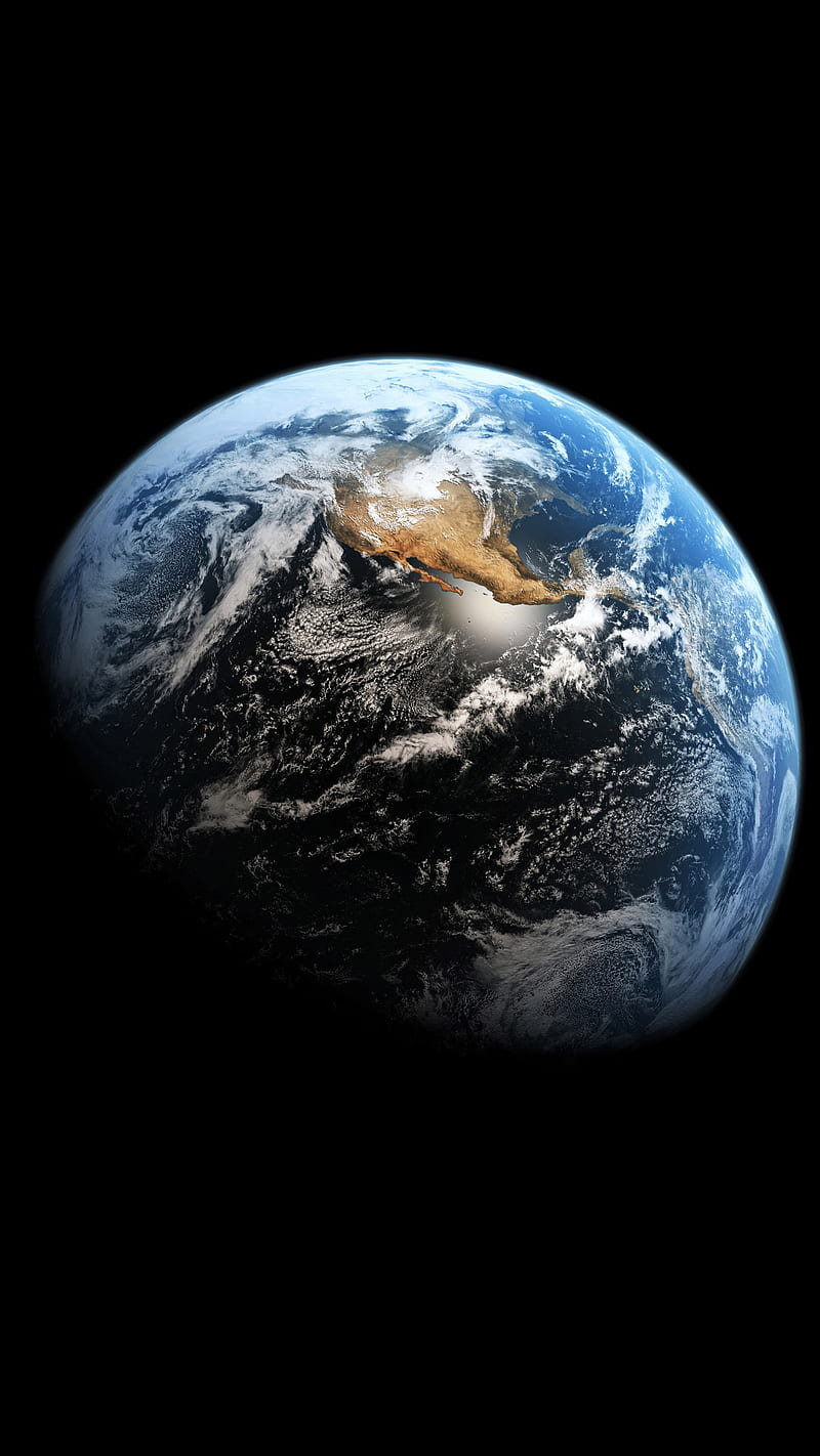 Earth planet, black, world, HD phone wallpaper | Peakpx