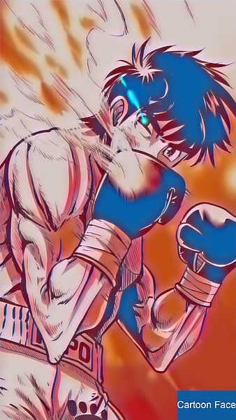 Wallpaper 35x20 hajime no ippo red and white