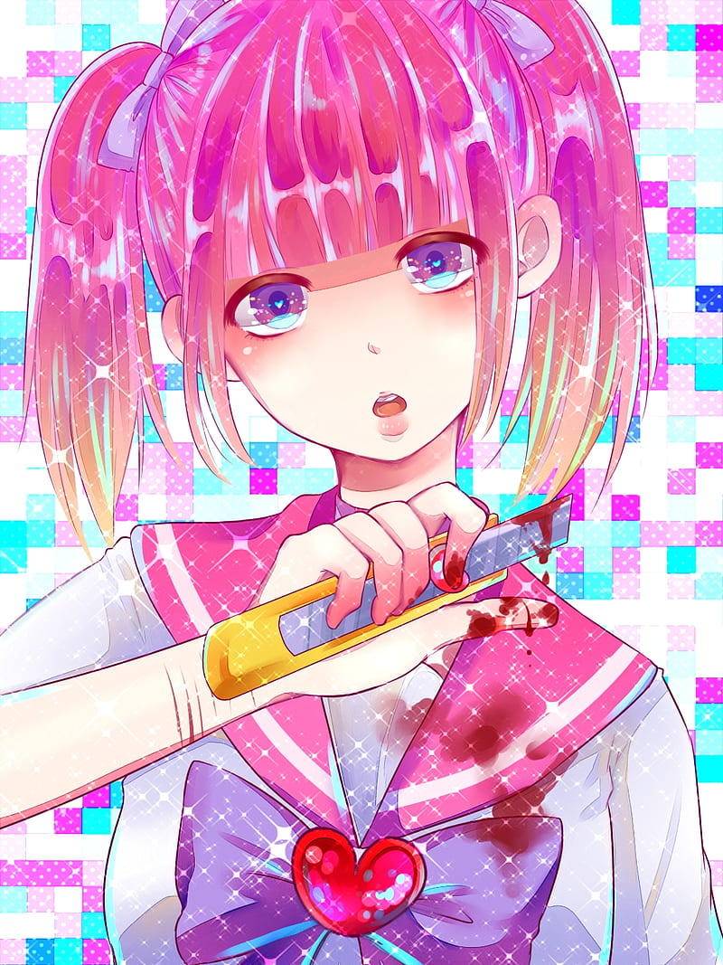 Menhera 🌸 ( Menhera chan ) [1080 X 1920] : r/Animewallpaper