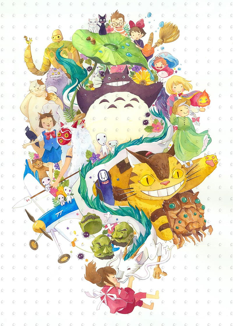 Studio Ghibli, anime, HD phone wallpaper