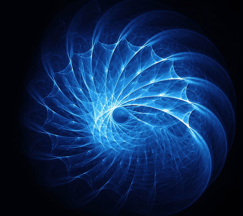 Abstract Blue Swirl, circle, desenho, pattern, round, HD wallpaper | Peakpx